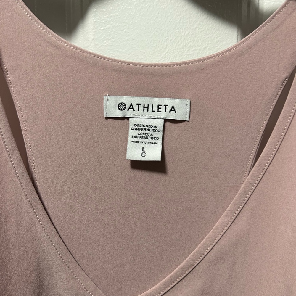 Athleta Pink and Purple Tank Top - Picture 2 of 4